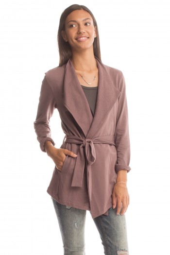 Wrap Coat in Earth