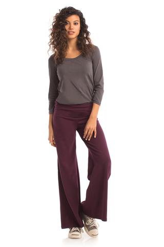 Essential Kamala Pant in Fig - Synergy Organic Clothing