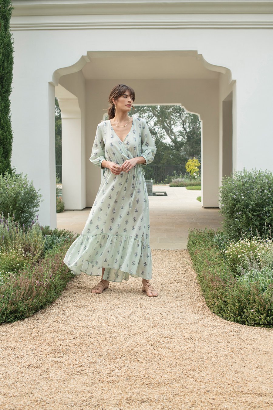 Lotus Ruby Maxi LOTUS LILY PAD / XS - Synergy Organic Clothing