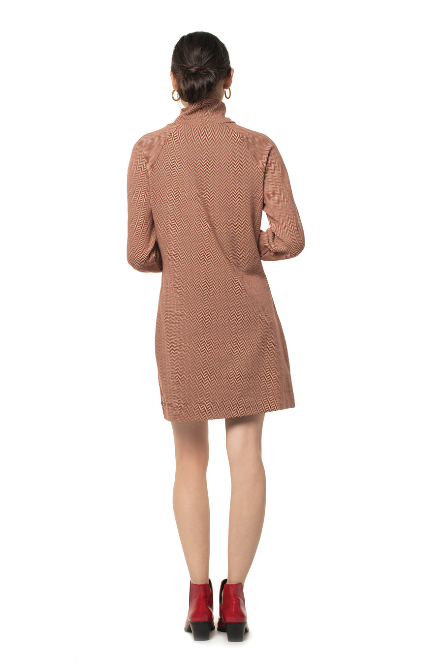 Herringbone Phoebe Dress