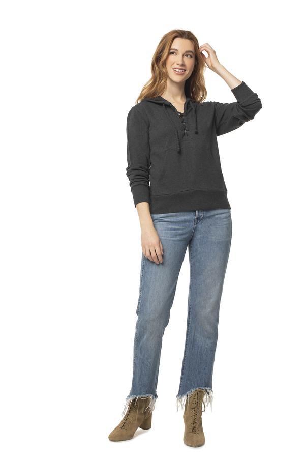 Let Loose Hoodie BLACK / XS - Synergy Organic Clothing