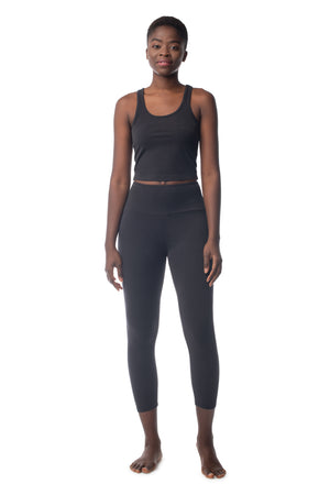 Lighten Tank BLACK / XS - Synergy Organic Clothing