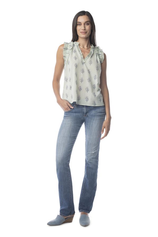 Lotus Viola Top LOTUS LILY PAD / XS - Synergy Organic Clothing