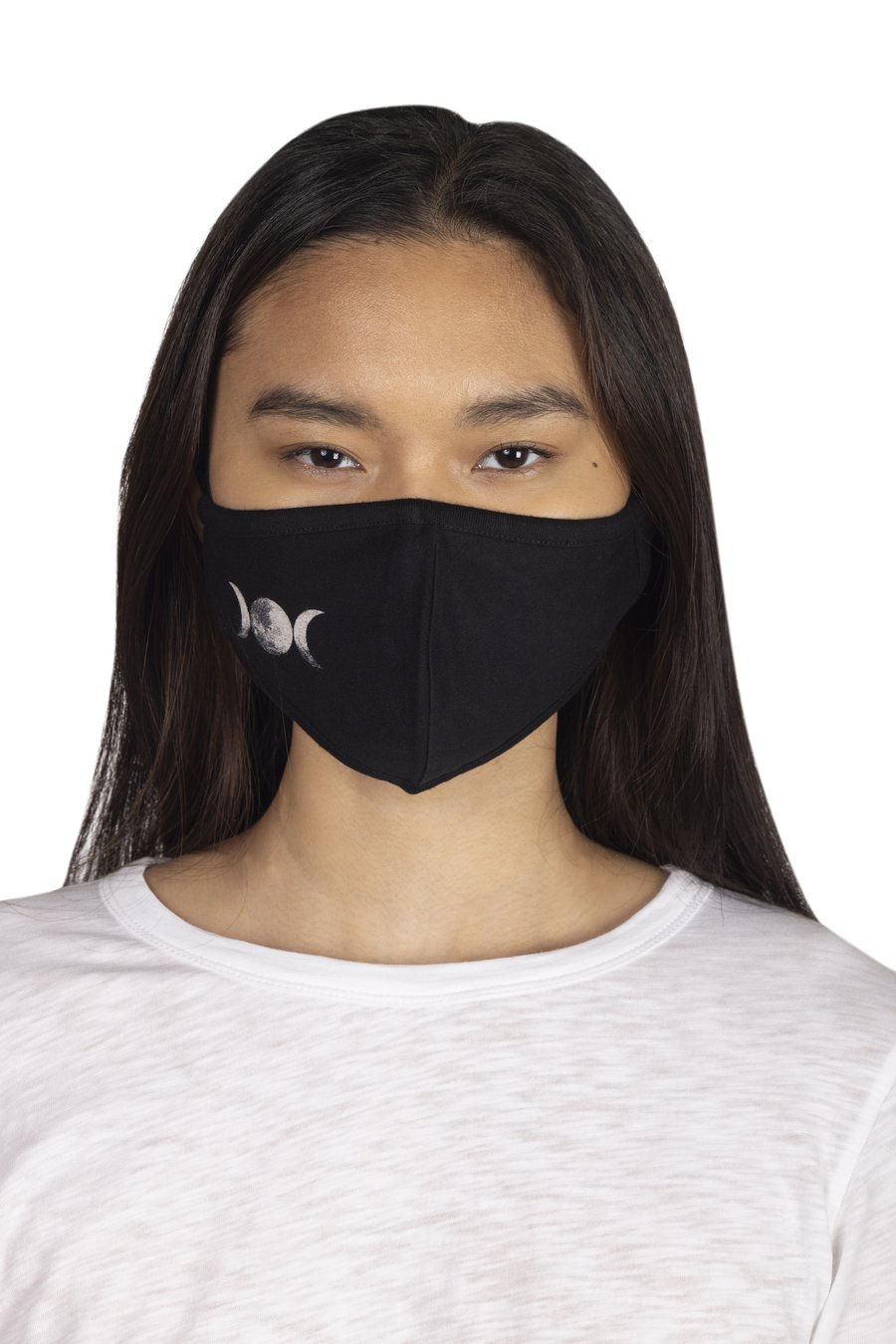 Adult Screen Print Face Mask MOONS / OS - Synergy Organic Clothing