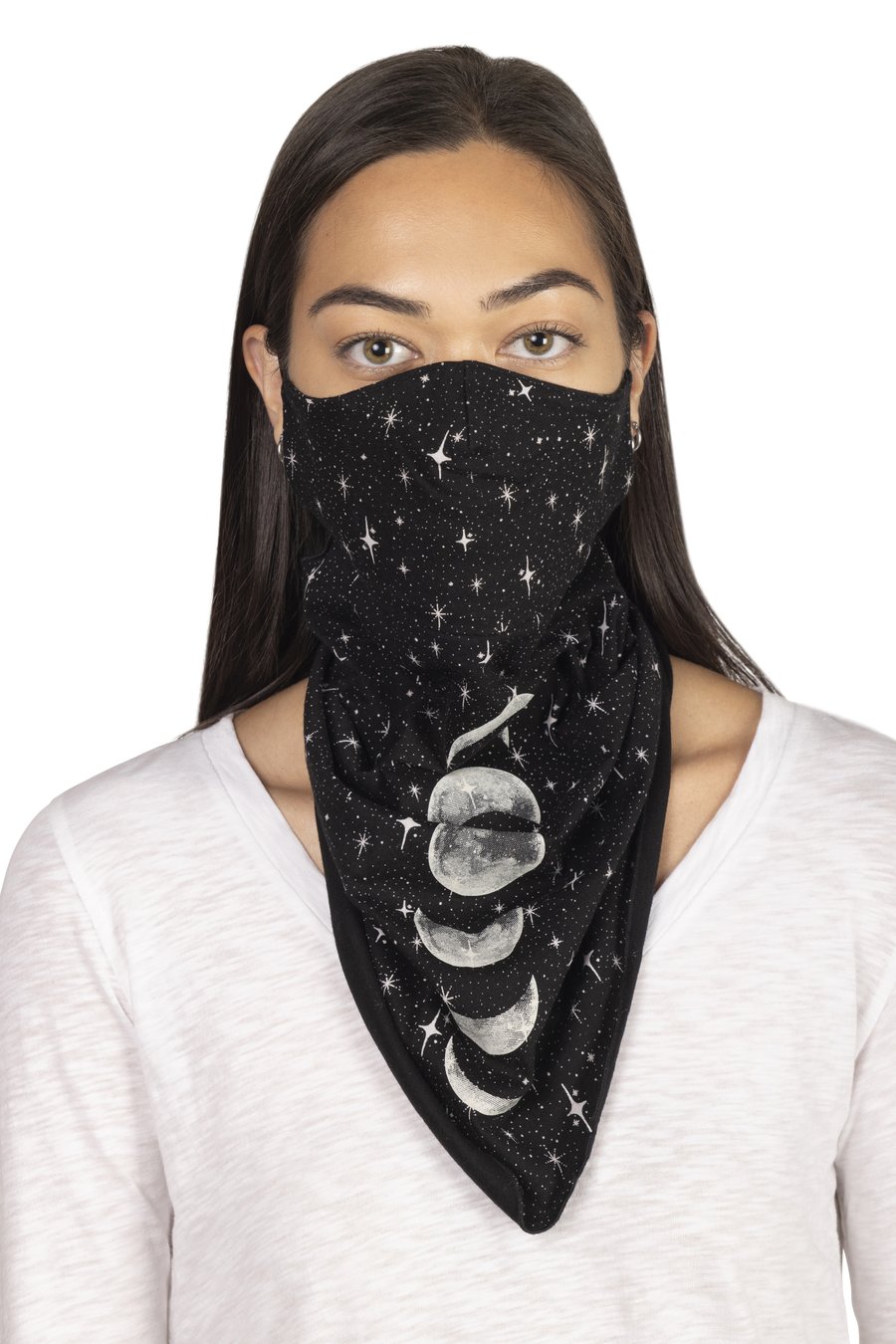 Screen Print Bandana Mask with Earloop PRINTED ASSORTED / OS - Synergy Organic Clothing