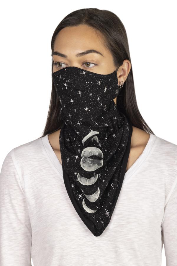 Screen Print Bandana Mask with Earloop PRINTED ASSORTED / OS - Synergy Organic Clothing