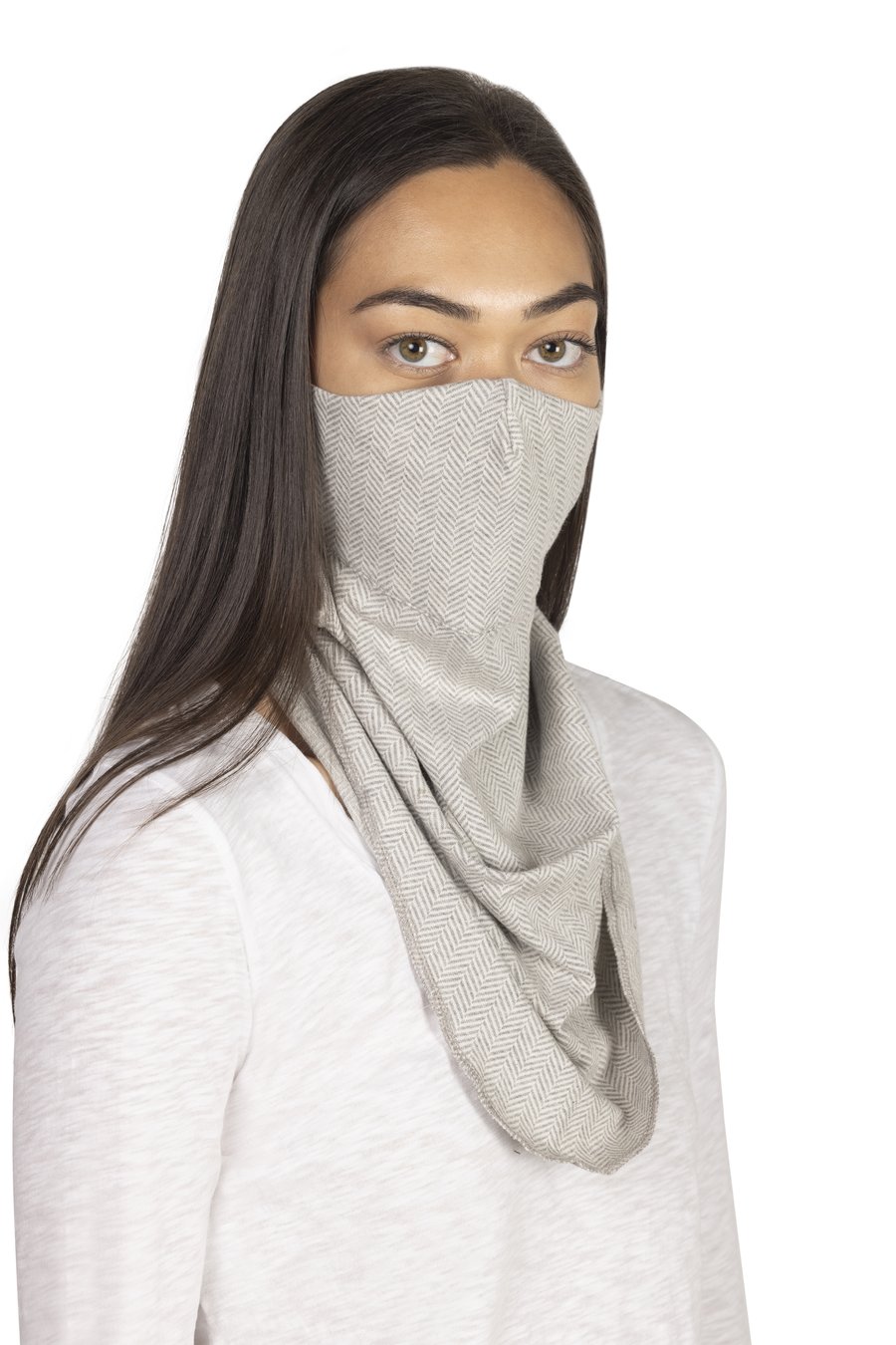 Jacquard Bandana Mask with Earloop Assorted / OS - Synergy Organic Clothing