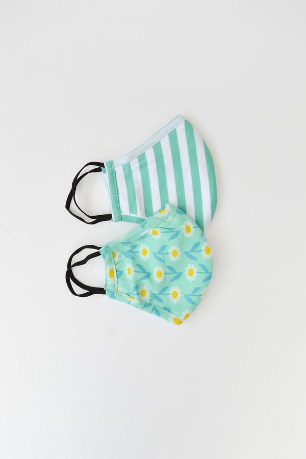 Child Printed Face Mask Assorted / OS - Synergy Organic Clothing