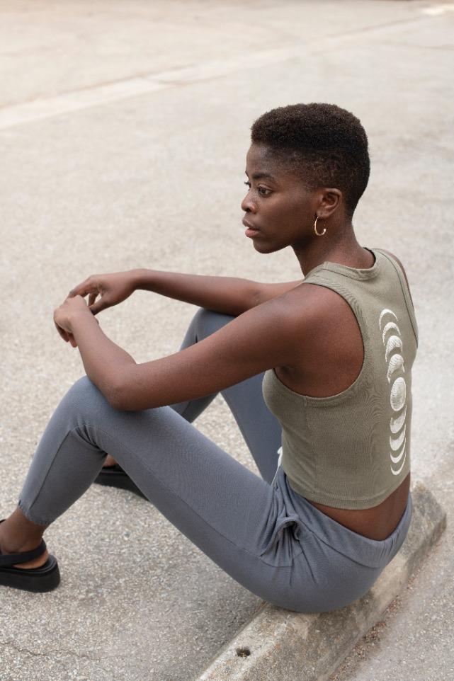 Moon Phases Elevate Tank  - Synergy Organic Clothing