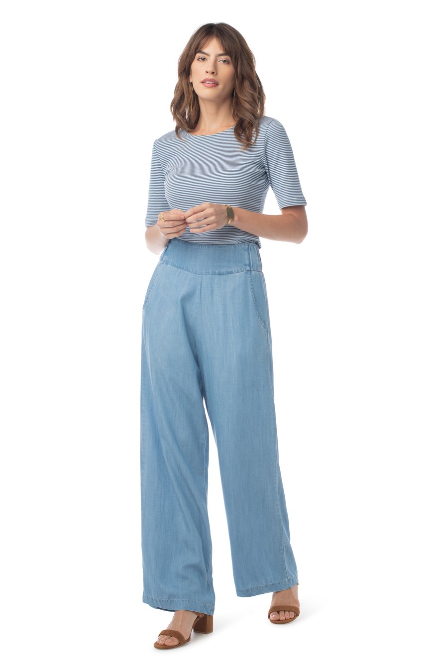 Breeze Pant LIGHT WASH / XS - Synergy Organic Clothing